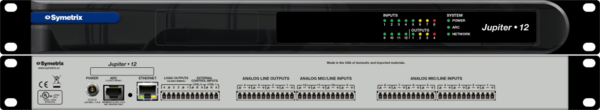 Jupiter 8 App-based DSP, 8 mic/line in, 8 line out, ARC